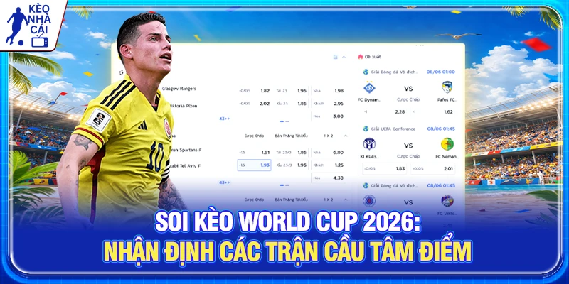Soi Kèo World Cup 2026: Nhận Định Các Trận Cầu Tâm Điểm